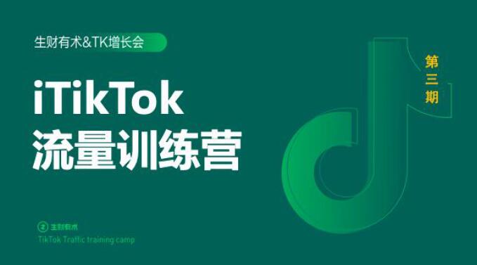 2020最新TikTok流量增长训练营（完结）附PPT-久久资源库