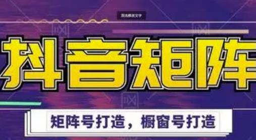 高鹏圈·抖音带货矩阵项目，起号成功率100%，出单率100%！-久久资源库