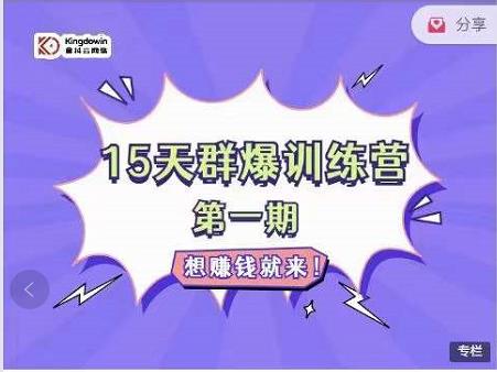 金抖云Peter《15天群爆训练营》，破解抖音玄学，群爆心法，起号方式-久久资源库