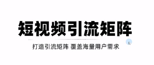 短视频引流矩阵打造，SEO+二剪裂变，效果超级好！【视频教程】-久久资源库