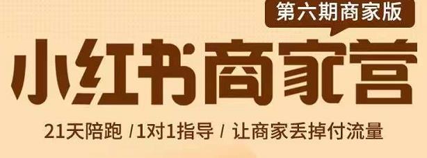 贾真-小红书商家营第6期商家版，21天带货陪跑课，让商家丢掉付流量-久久资源库