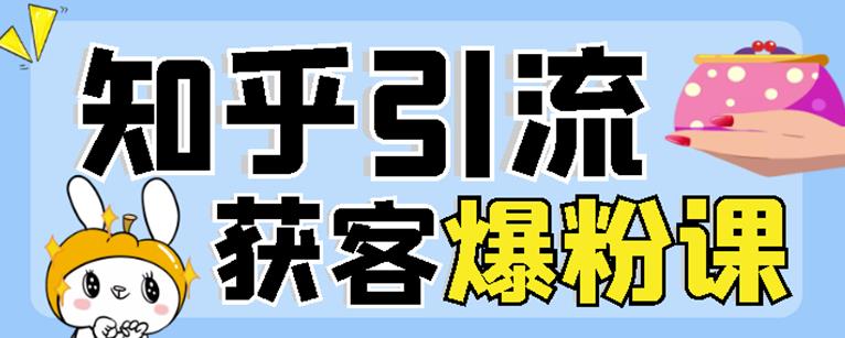 2022船长知乎引流+无脑爆粉技术：每一篇都是爆款，不吹牛，引流效果杠杠的-久久资源库