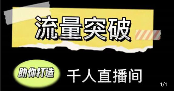 直播运营实战视频课，助你打造千人直播间（14节视频课）-久久资源库