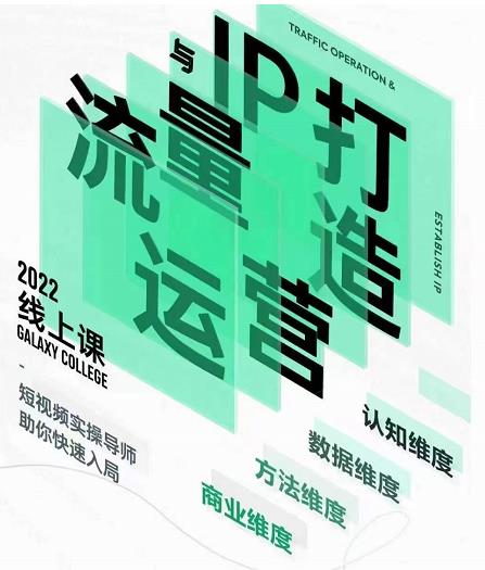 大蓝流量运营&个人ip打造课，短视频带货/爆款文案/流量运营/直播入门/镜头变现/流量商业-久久资源库