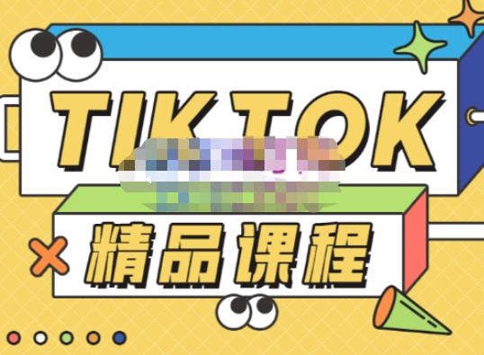 电商孵化中心·TikTok精品课程，教你玩转海外抖音，低成本创业，带您从0开始玩转TikTok-久久资源库