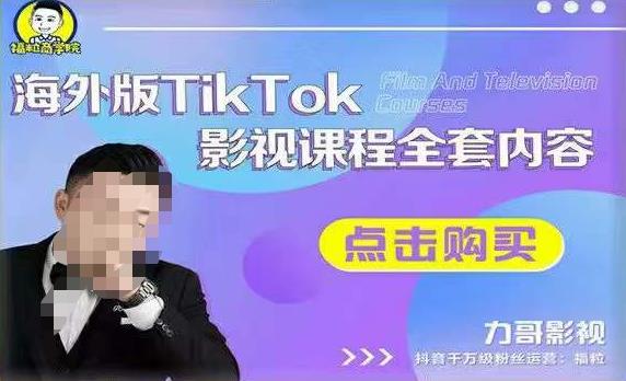 海外TikTok影视课程全套，从搭建渠道，到如何正确使用账号，到未来的变现渠道等-久久资源库