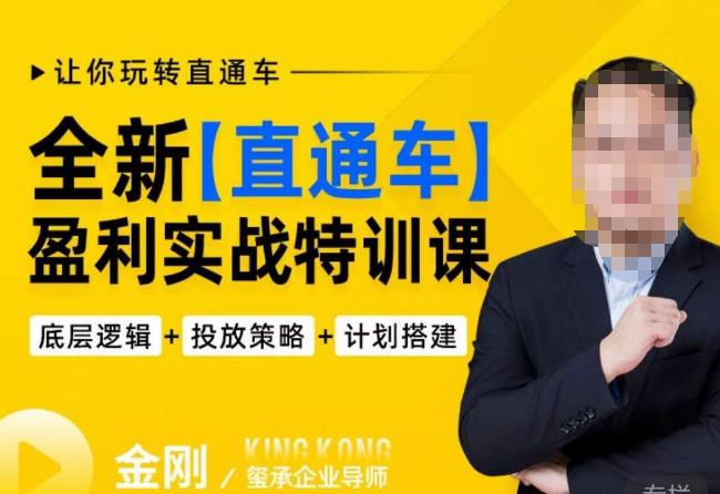 玺承·全新直通车盈利实战特训课，从​底层逻辑详细拆解，从底层，策略到搭建，让你玩转直通车-久久资源库
