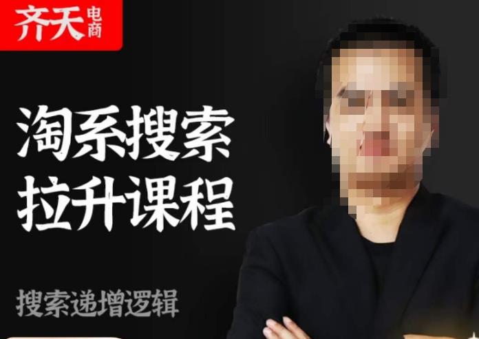 齐天电商·淘系搜索提升课程，​搜索递增标准化，动销标准化流程-久久资源库