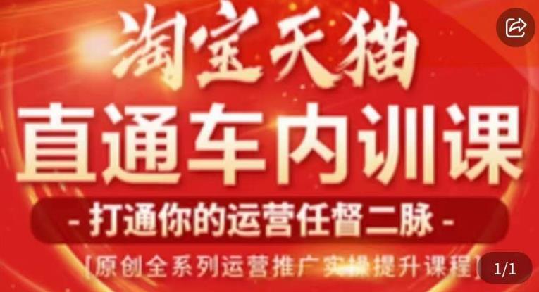 天问电商·2023淘宝天猫直通车内训课，零基础学起直通车运营实操课程-久久资源库
