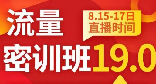 秋秋线上流量密训班19.0，打通流量关卡，线上也能实战流量破局-久久资源库