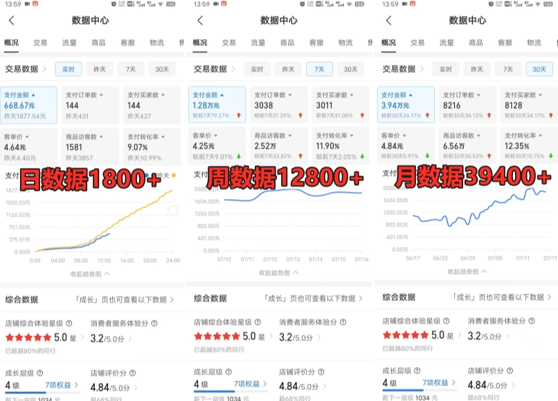 拼多多虚拟电商训练营月入30000+你也行，暴利稳定长久，副业首选-久久资源库